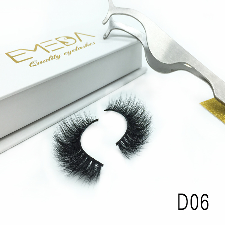 Strips Mink Eyelashes Vendor,3D Cratfs Siberian Mink Hair Eyelash YH016
